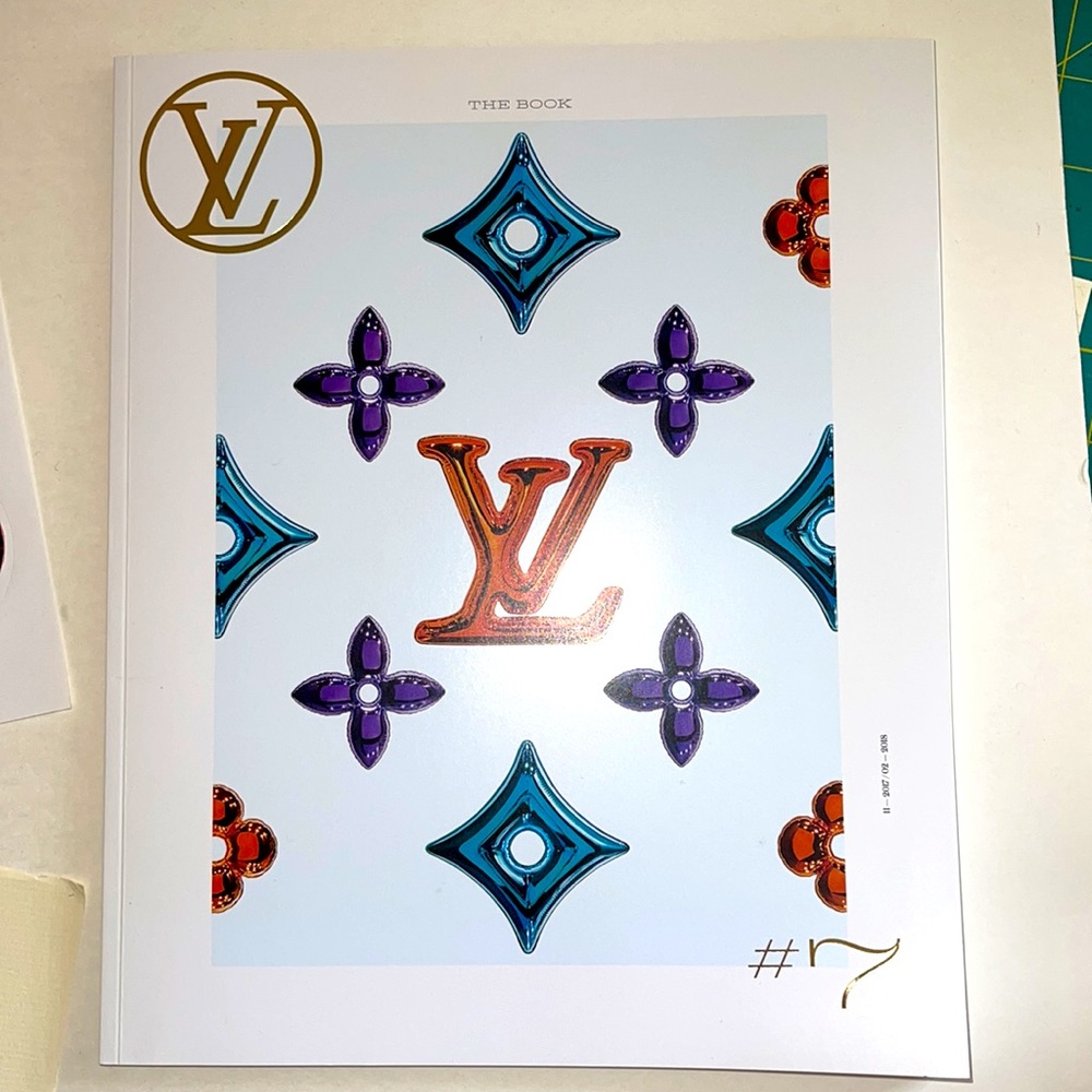 Louis Vuitton Book#7 with Stickers -RARE